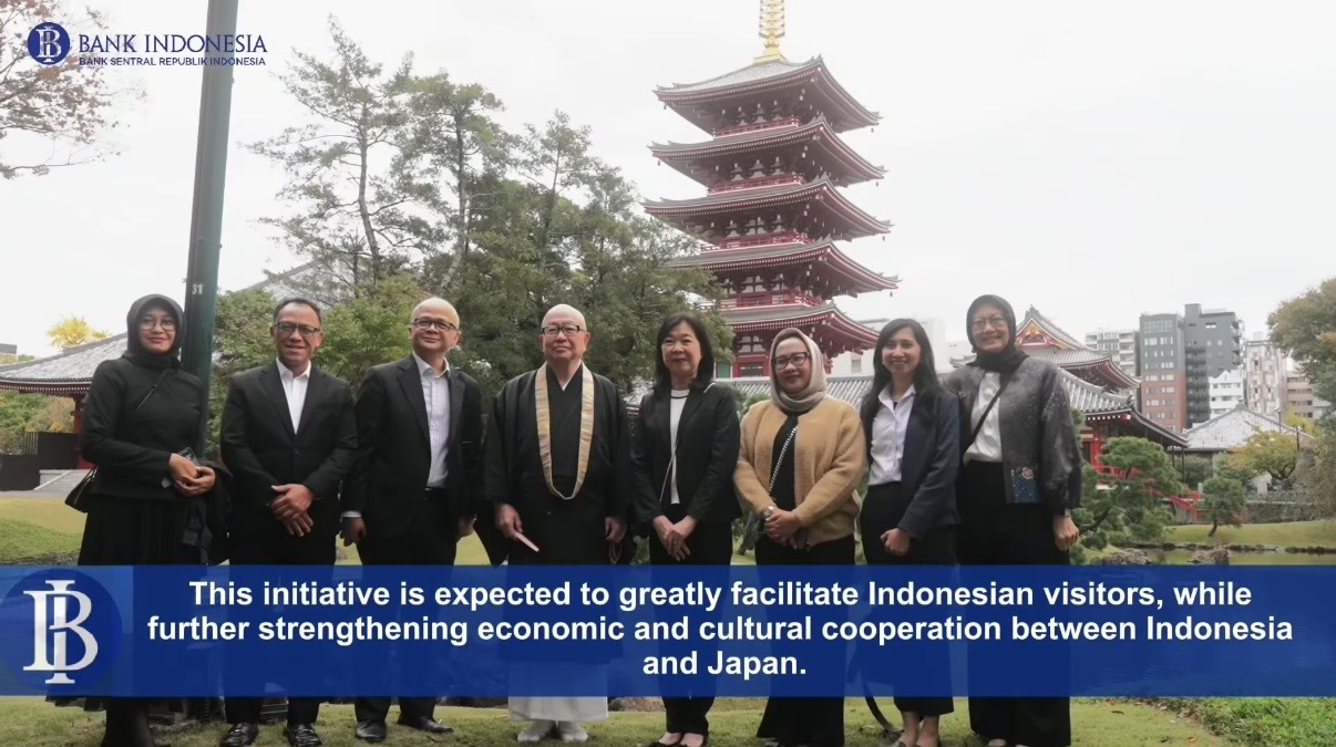 QRISシステム導入の様子