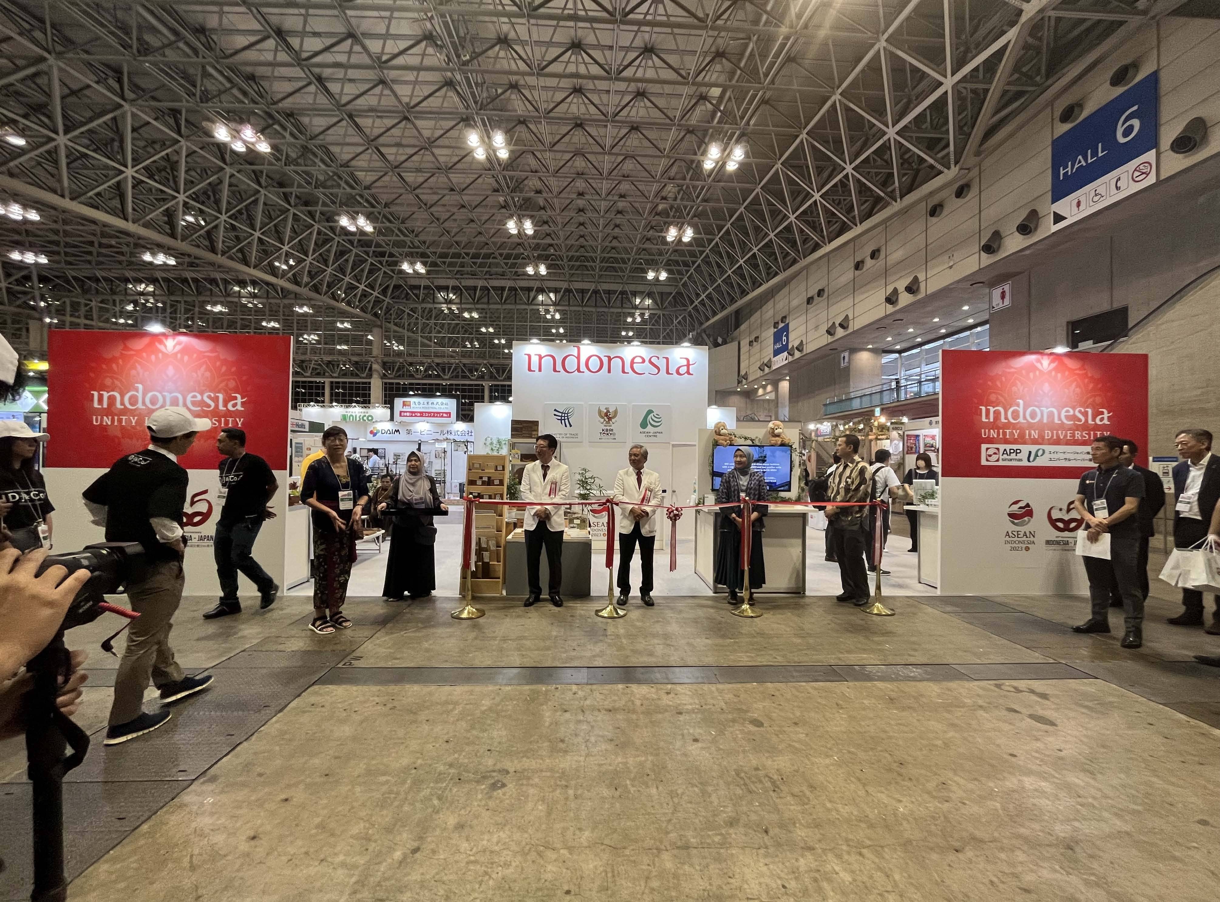 展示会場での様子